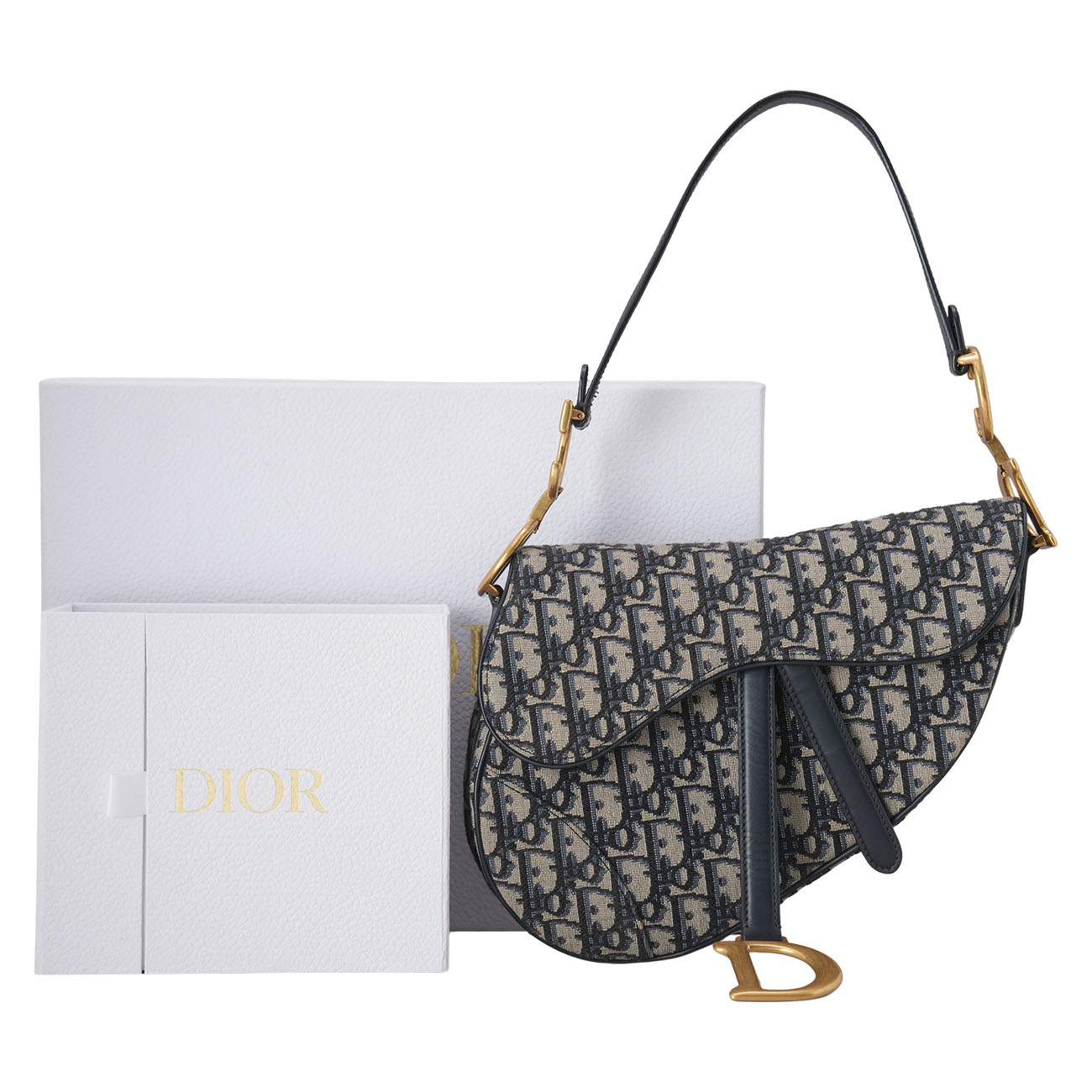 CHRISTIAN DIOR(USED)크리스찬디올 새들백 미듐 & 스트랩